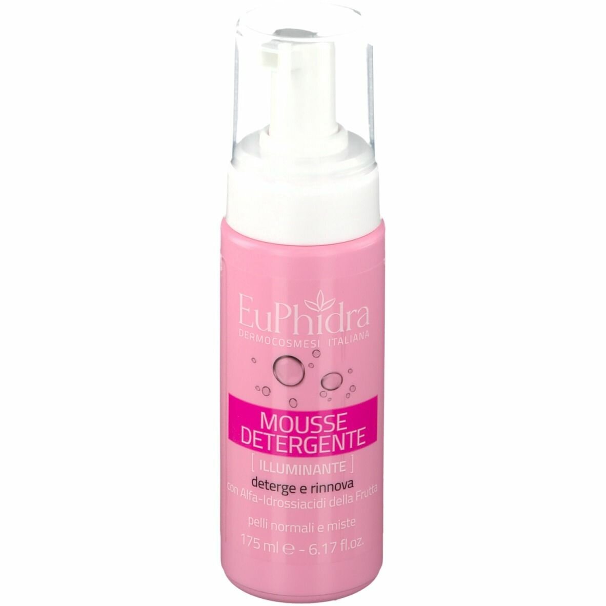 Euphidra mousse detergente illuminante 175 ml
