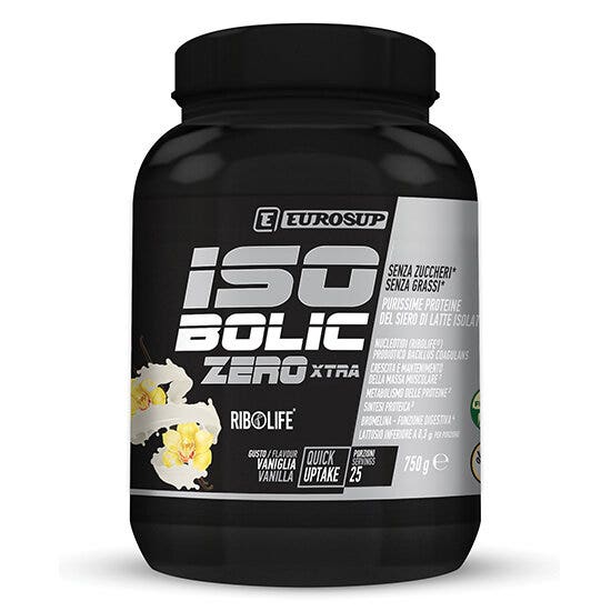 Eurosup isobolic zero xtra vaniglia 750g