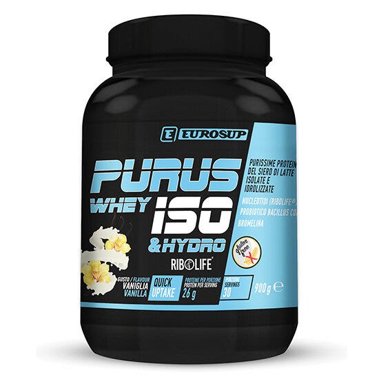 Eurosup purus iso 900g gusto vaniglia