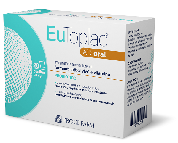 Eutoplac ad oral 20 bustine