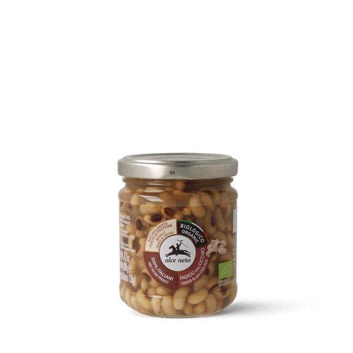 Fagioli occhio lessati bio200g
