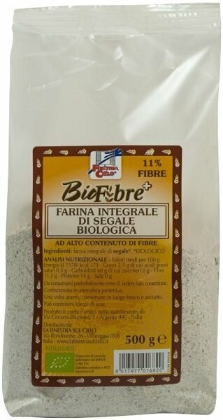Farina int segale bio 500g