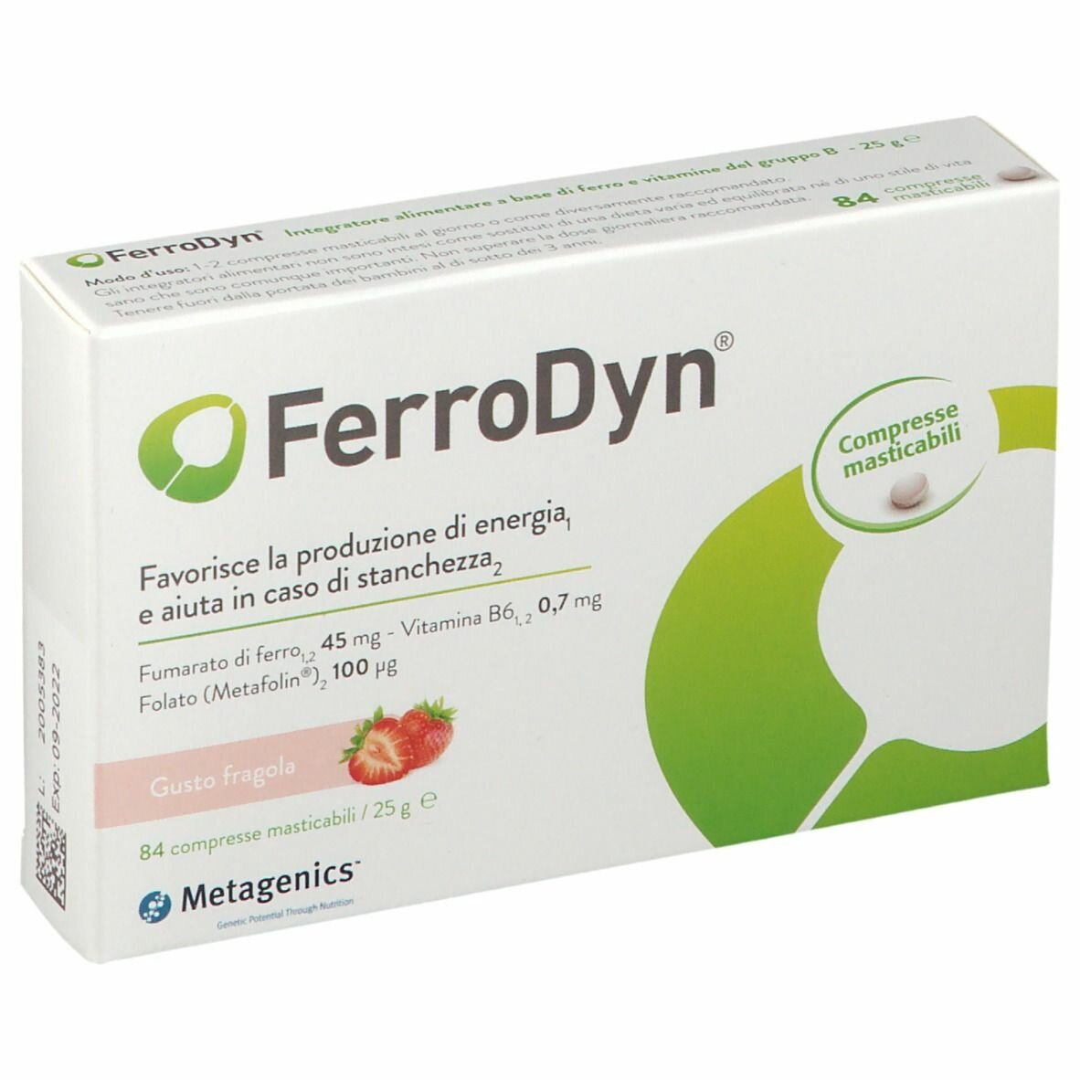 Ferrodyn 84 compresse masticabili