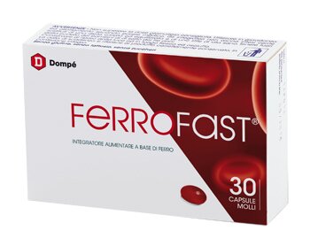 Ferrofast integratore di ferro 30 capsule  molli
