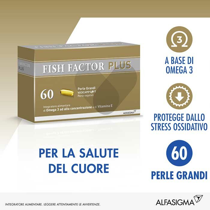 Fish factor plus 60 perle grandi