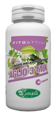 Fitoattivi aglio 3 mix 50 capsule