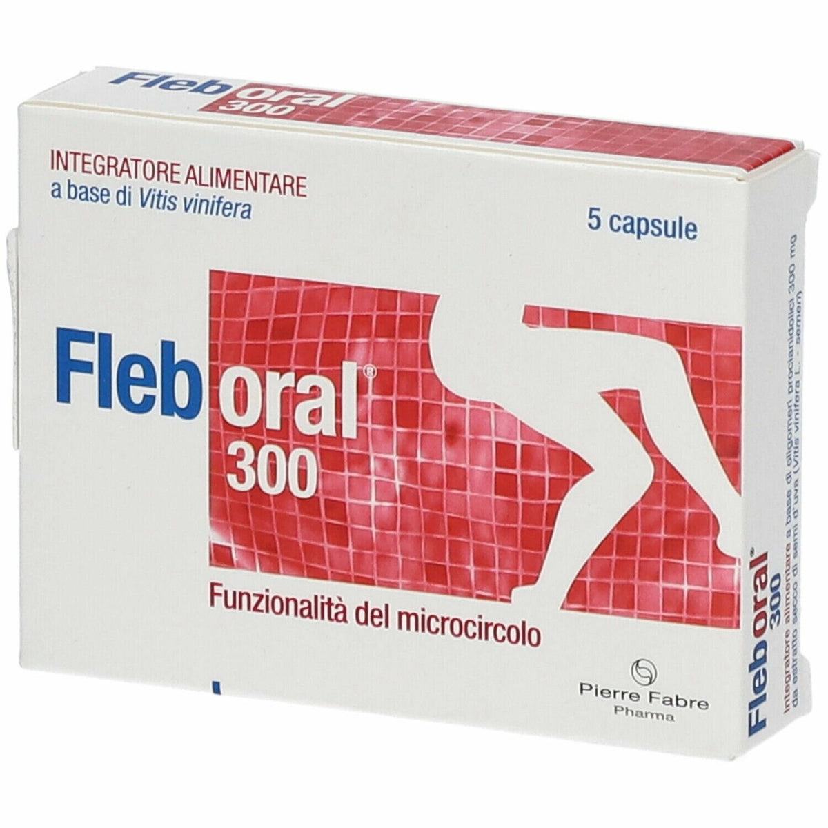 Fleboral 300 Integratore Microcircolo 5 capsule