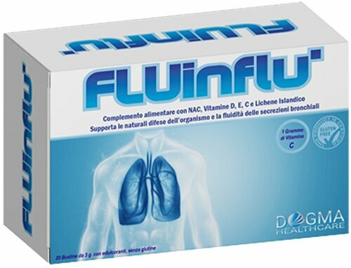 Fluinflu' 20 bustine stick