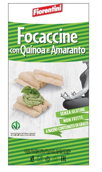 Focaccine quinoa/amaranto 100g