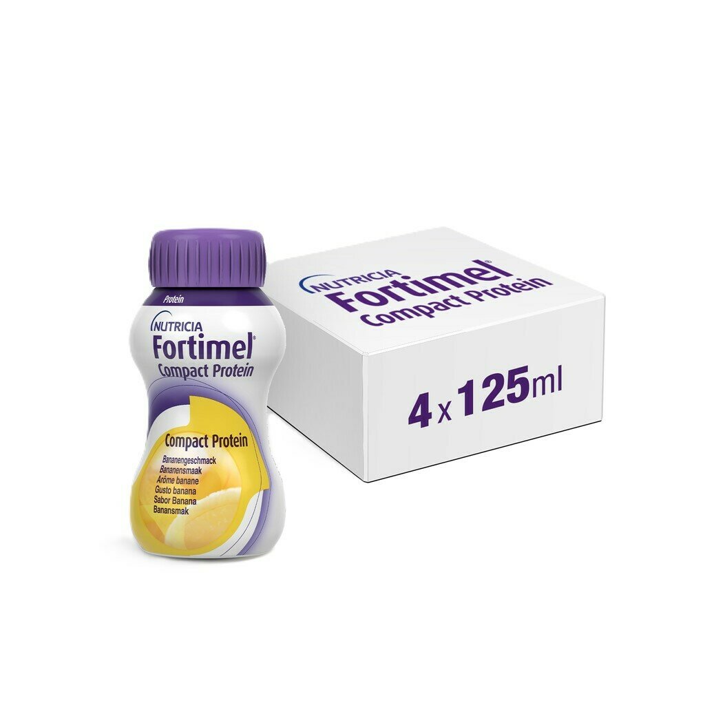 Fortimel compact protein banana 4 x 125 ml