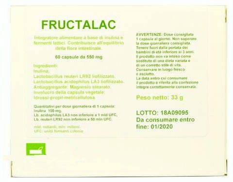 Fructalac 60 capsule