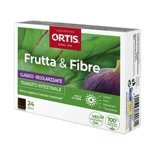 Frutta & Fibre Classico per Pigrizia Intestinale 24 Cubetti