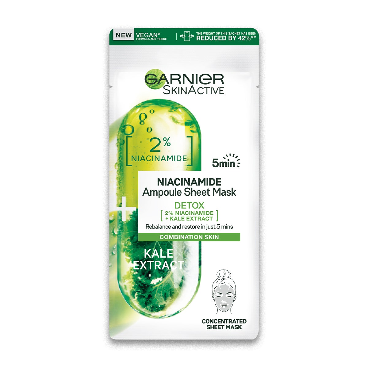 Garnier ampoules tiss mask nia
