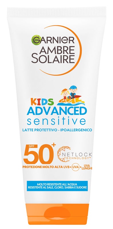Garnier as adv sensibili kid lat50+