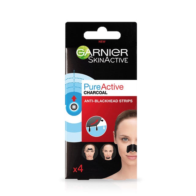 Garnier charcoal strips