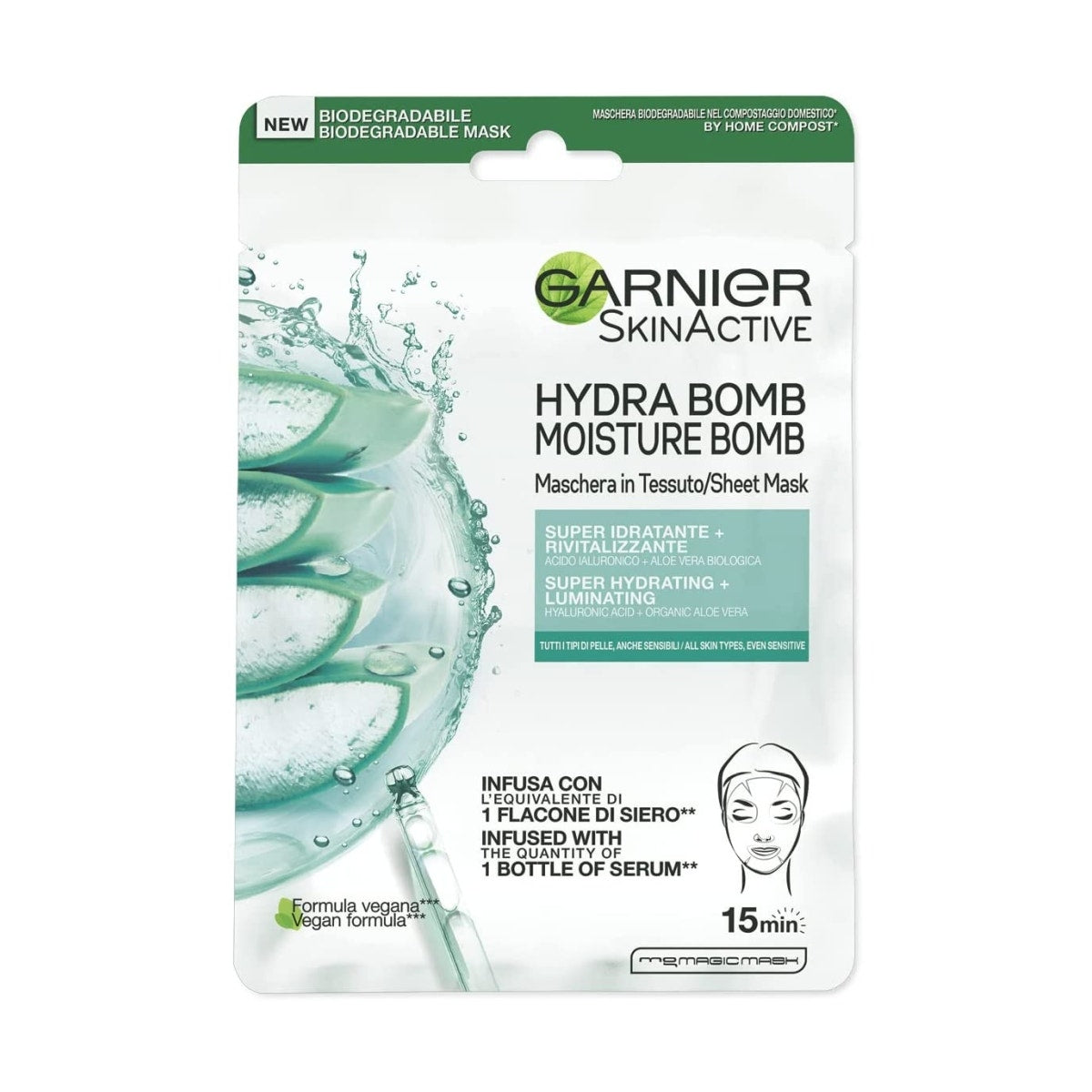 Garnier maschera tessuto hydra