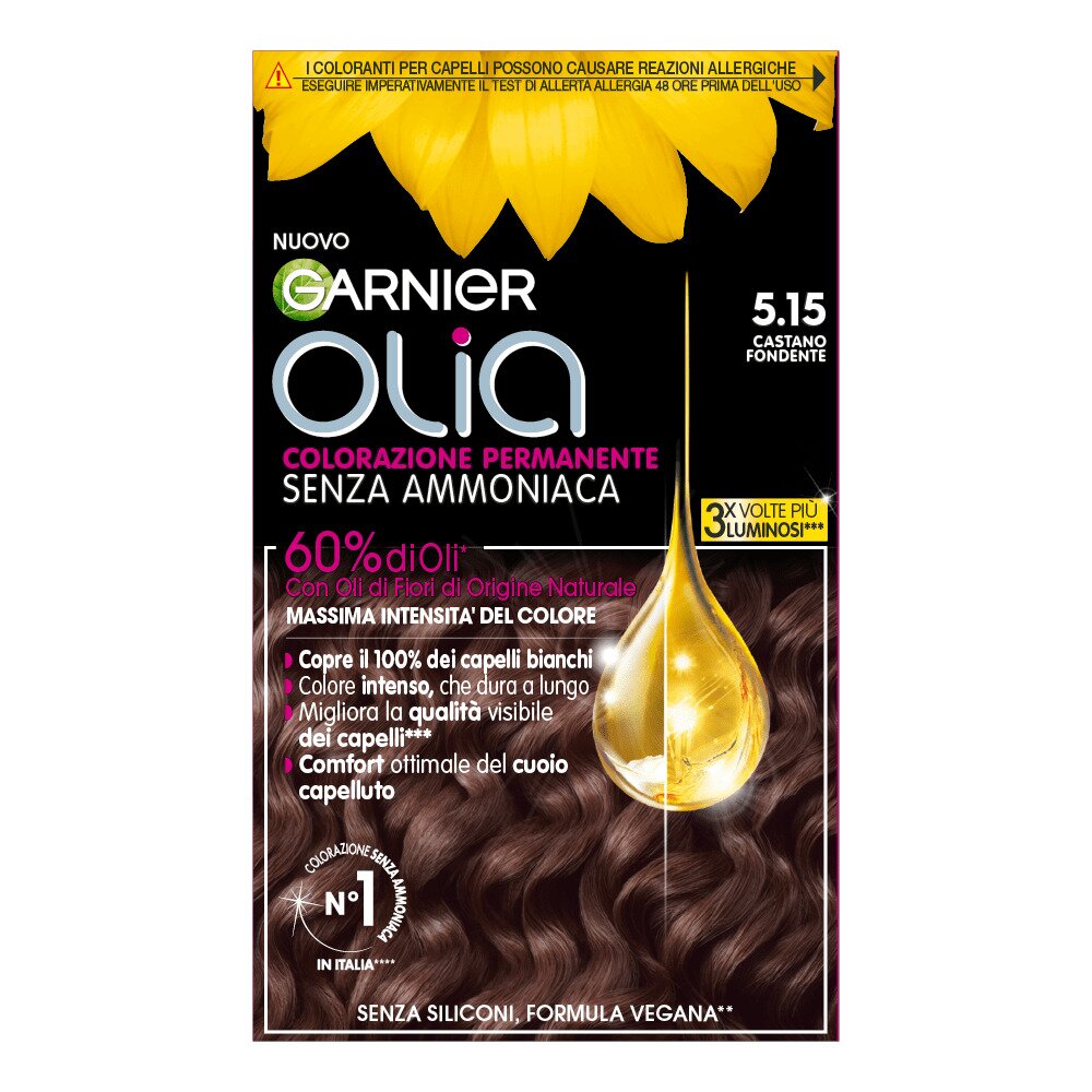 Garnier olia castano fondente