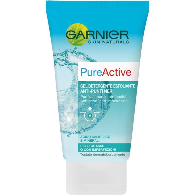 Garnier pureactive gel detergente