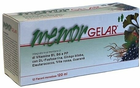 Gelar memorgelar 12 flaconcini