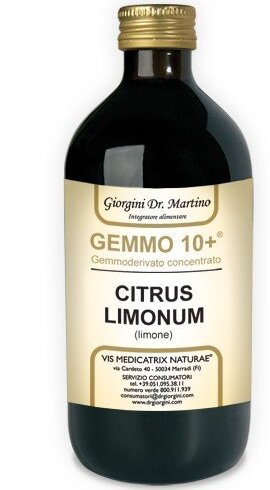 Gemmo 10+ limone liquido ana 500 ml