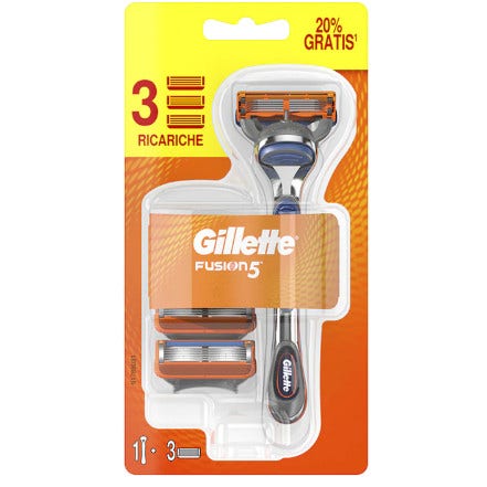 Gillette fusion manual rasoio
