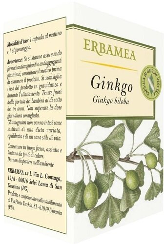 Ginkgo 50 capsule vegetali