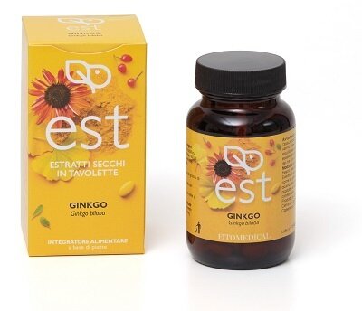 Ginkgo estratto secco 60 tavolette