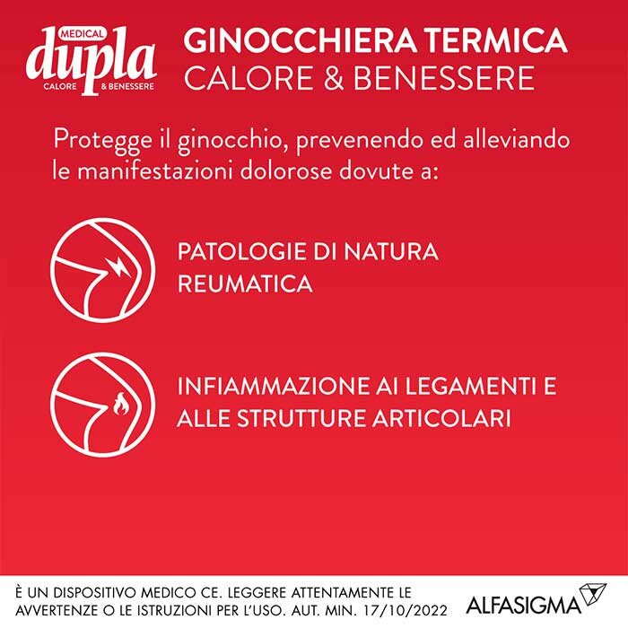Ginocchiera termica dupla camel m