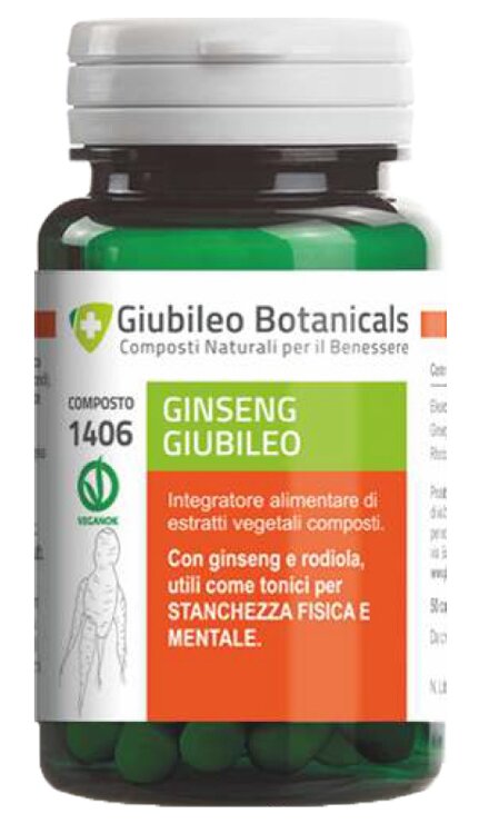 Giubileo botanicals ginseng 30 capsule