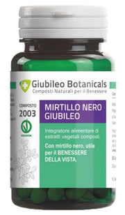Giubileo botanicals mirtillo nero 50 capsule