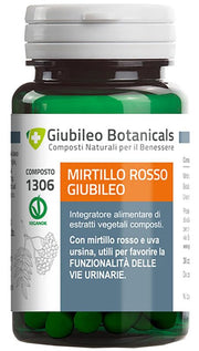 Giubileo botanicals mirtillo rosso 30 capsule
