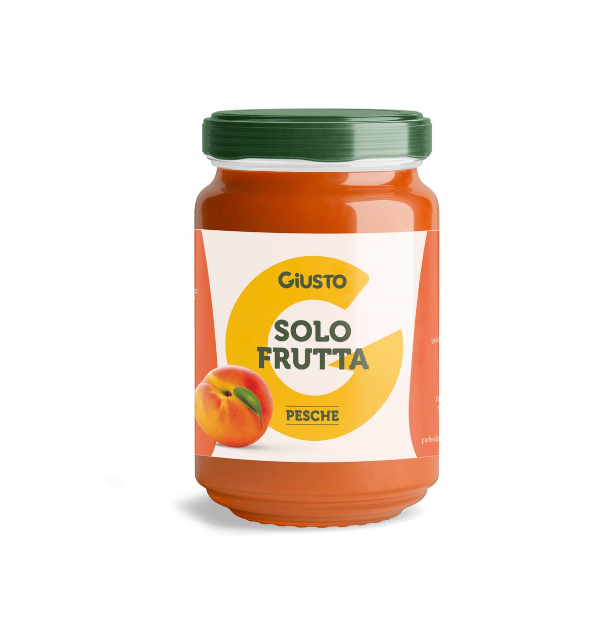 Giusto solo frutta gusto pesca 220g
