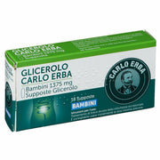Glicerolo Carlo Erba 1375 mg Bambini Stitichezza 18 supposte
