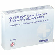 Glicerolo polifarma benessere adulti  6,75 g stitichezza 6 clismi