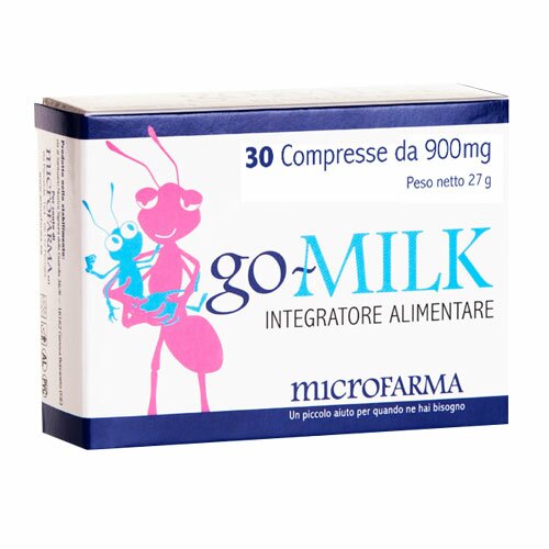 Go-milk 30 compresse
