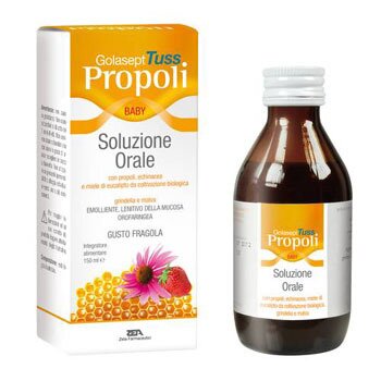 Golasept tuss propoli baby soluzione orale 150 ml