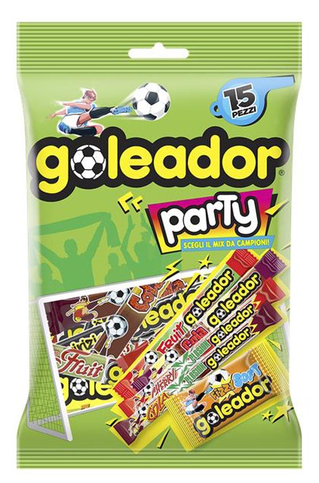 Goleador busta party 15 pezzi