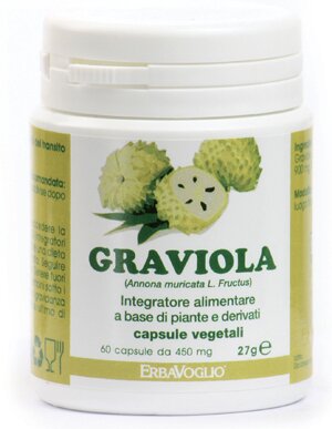 Graviola 60 capsule pilloliera 27 g