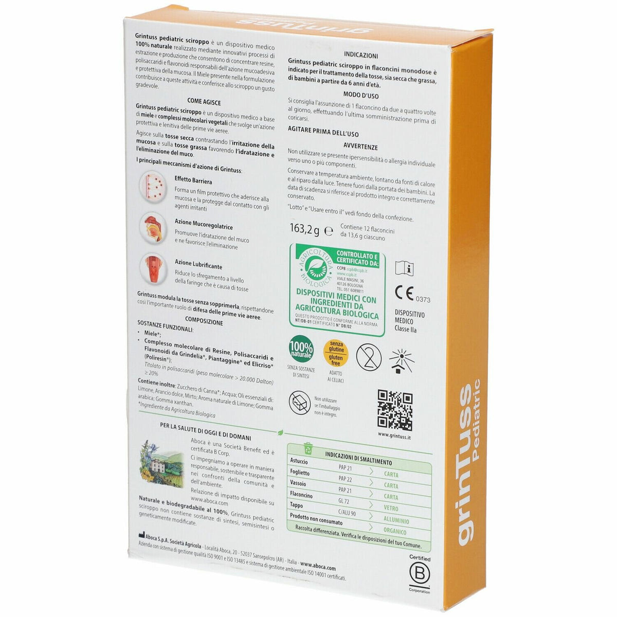 Grintuss pediatric sciroppo 12fl