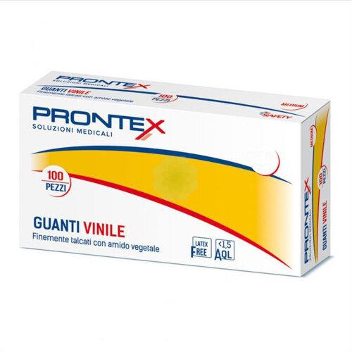 Guanto prontex vinile grande 100 pezzi