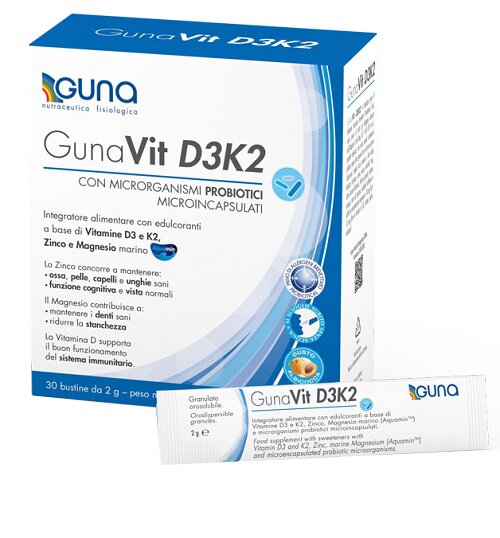 Gunavit d3k2 30 bustine da 2g