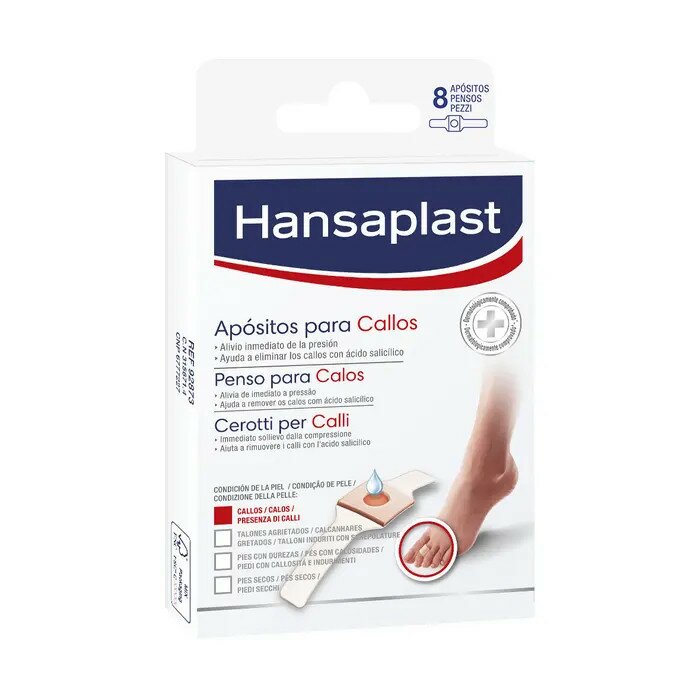 Hansaplast cerotti calli 8 pezzi