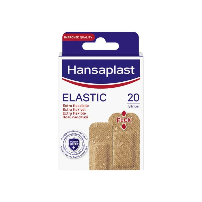Hansaplast elastic/fabric 20 pezzi