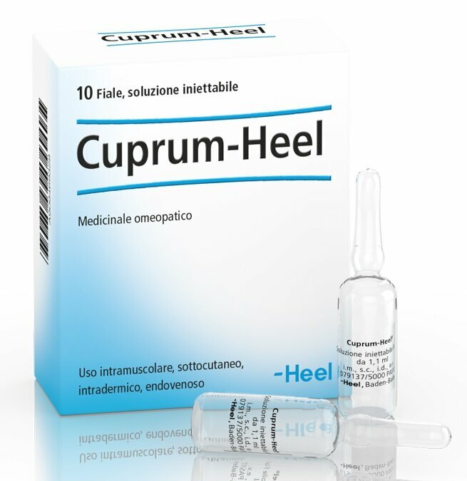 Heel cuprum 10 fiale da 1,1 ml l'una
