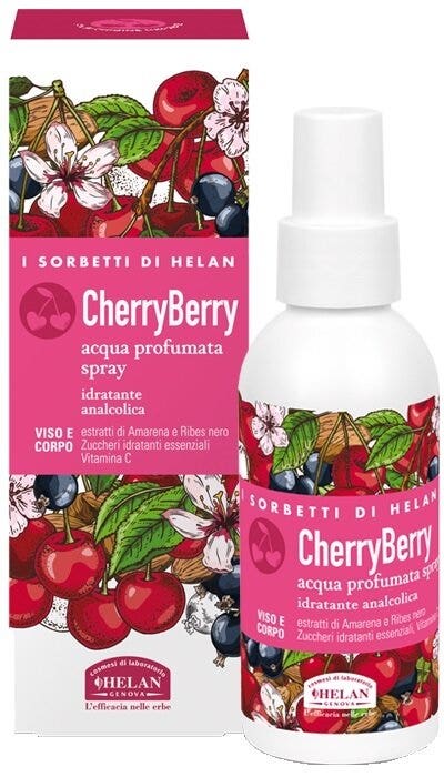 Helan i sorbetti cherryberry acqua profumata spray idratante analcolica 100ml