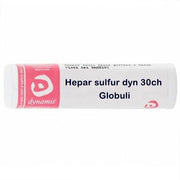 Hepar sulfur dyn 30ch Globuli