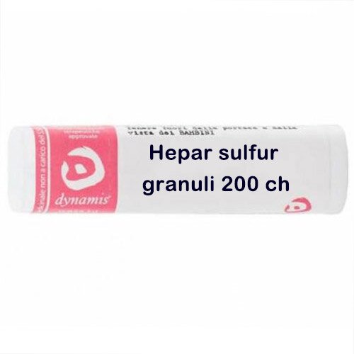 Hepar sulfur dynamis granuli 200 ch contenitore monodose