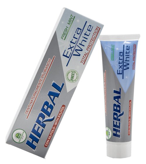 Herbal extra white dentifricio 100 ml