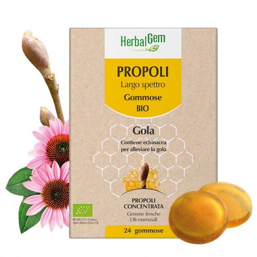 Herbalgem bio propoli 24 gommose