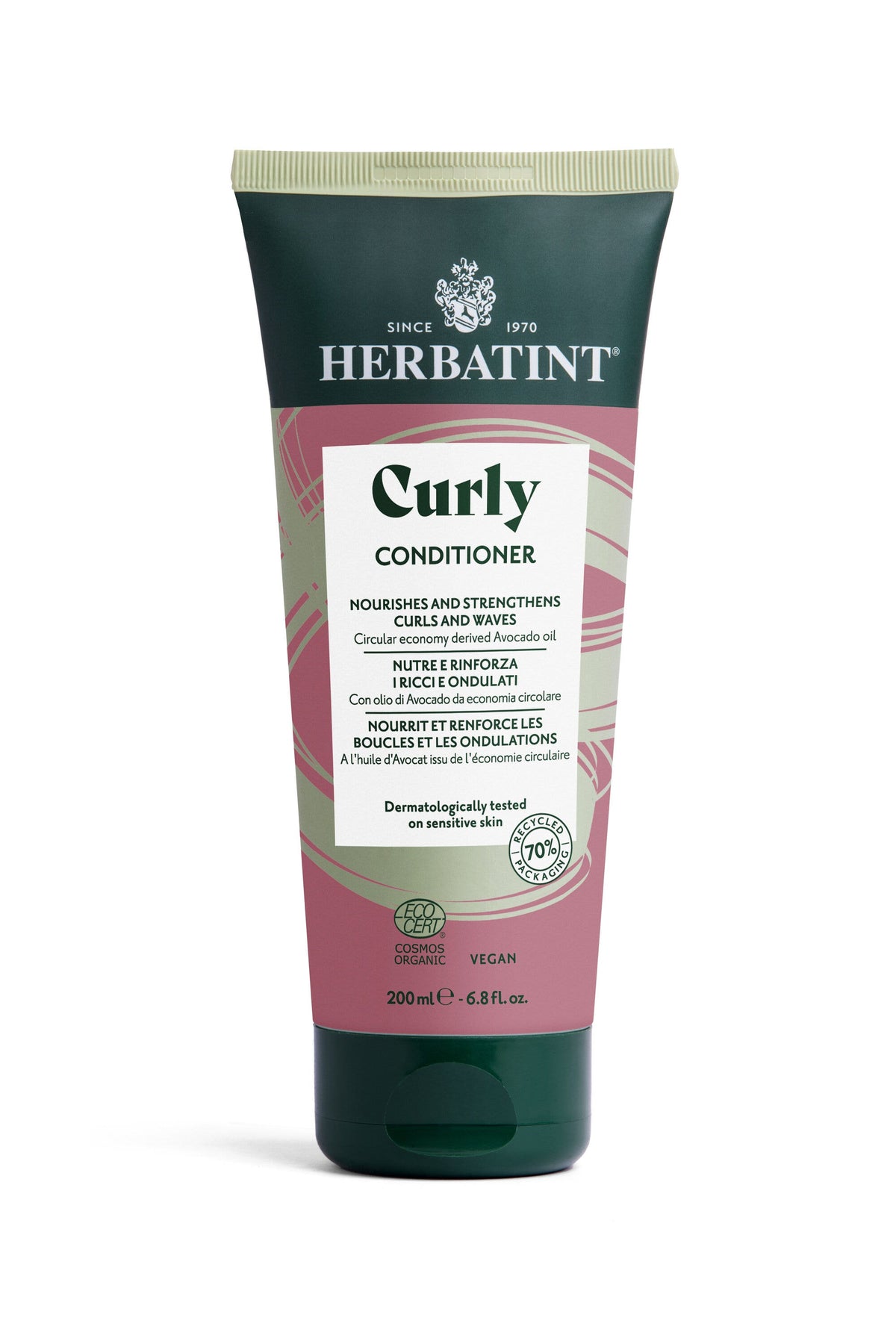 Herbatint curly conditioner balsamo ricci 200ml